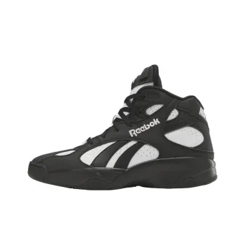 Reebok Wear resistant And Lightweight High Top Basketball Shoes Men's Black