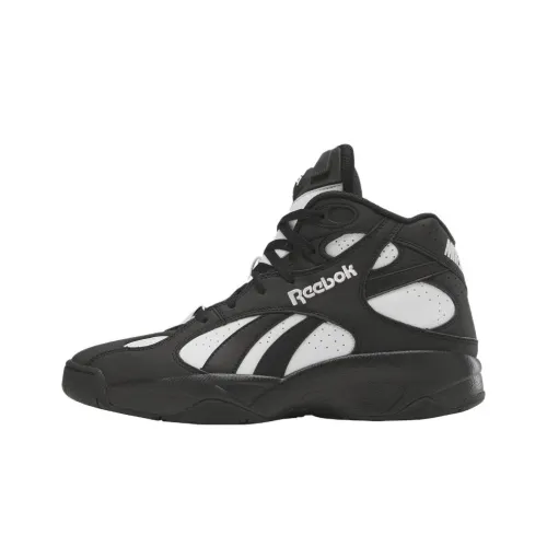 Reebok Wear resistant And Lightweight High Top Basketball Shoes Men's Black