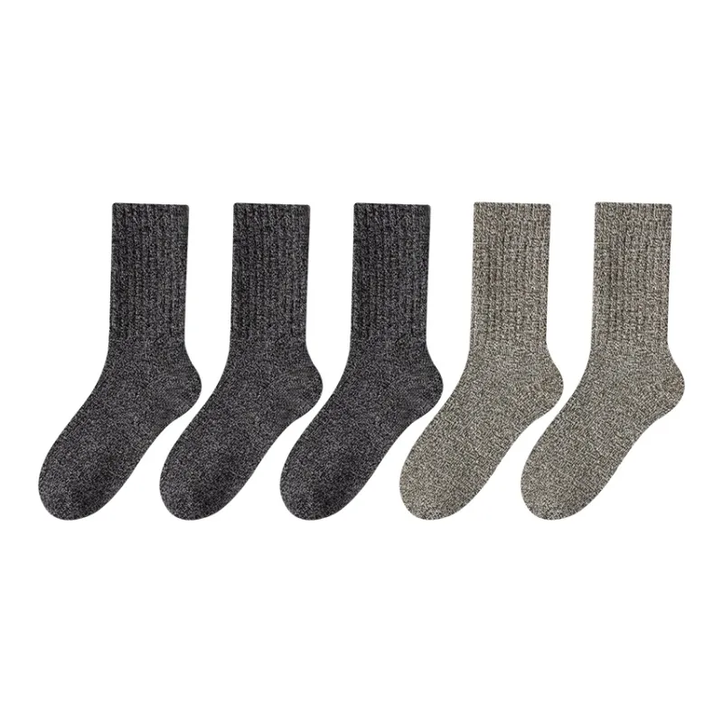 MIIOW Mid Calf Socks Men's 5 Pack-17
