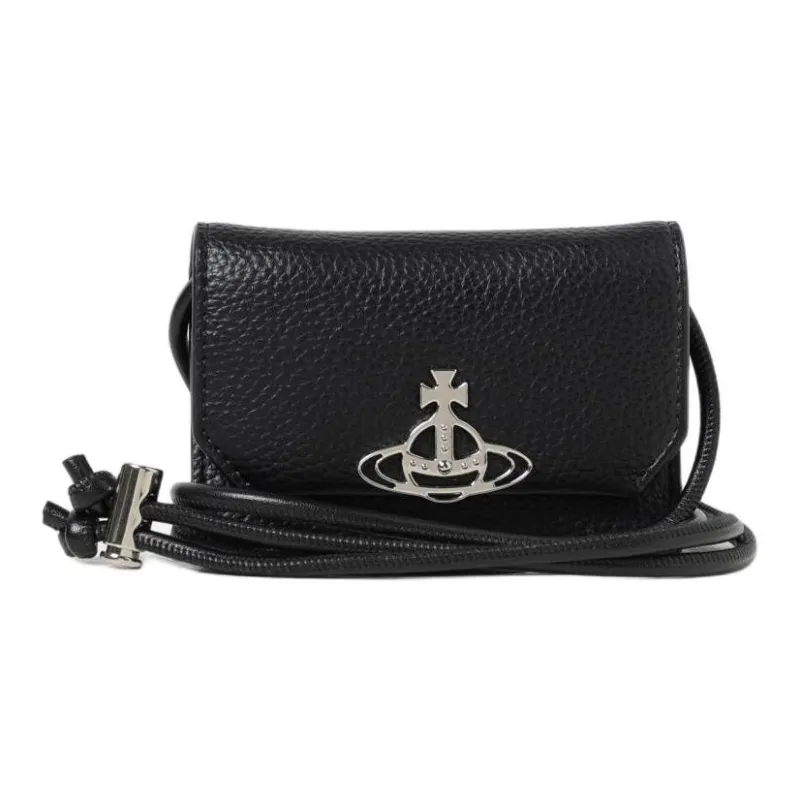 Vivienne Westwood Logo Plaque Foldover Top Wallet-1