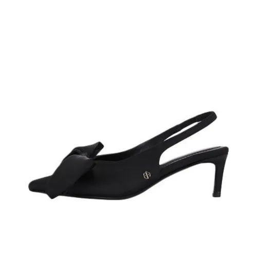 Anine Bing Nina Slim Heel High Heels 5.7cm Women
s Black