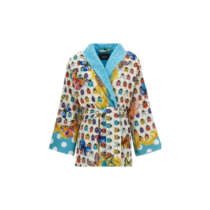 VERSACE Bathrobes Unisex Multicolor-2