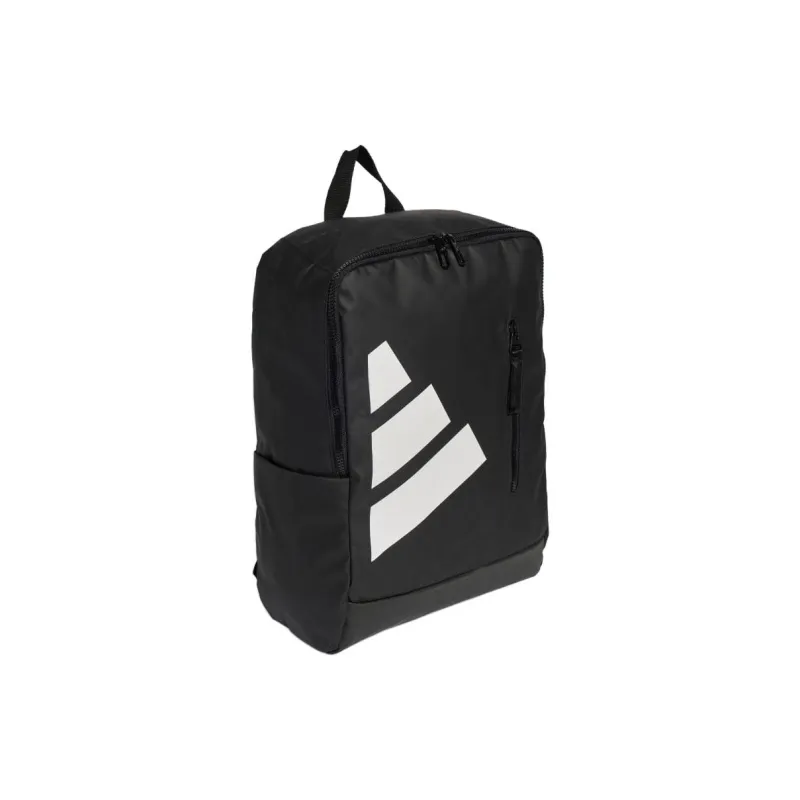 Adidas Polyurethane Backpack Unisex Black & White-1