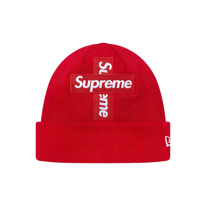 Supreme New Era Cross Box Logo Beanie-5