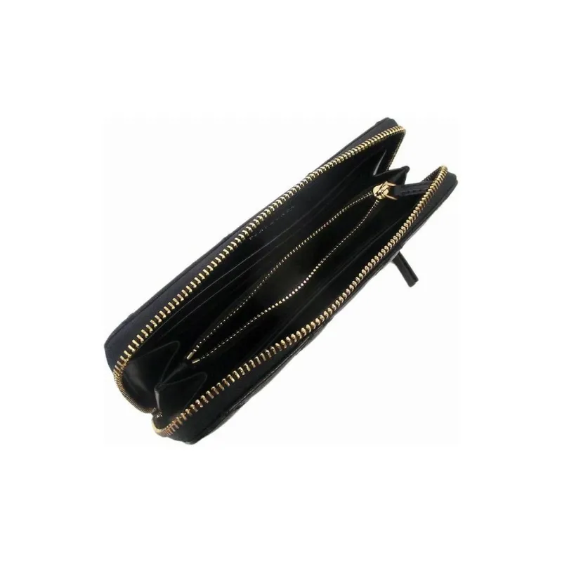TORY BURCH Leather Wallet Women's Black-4