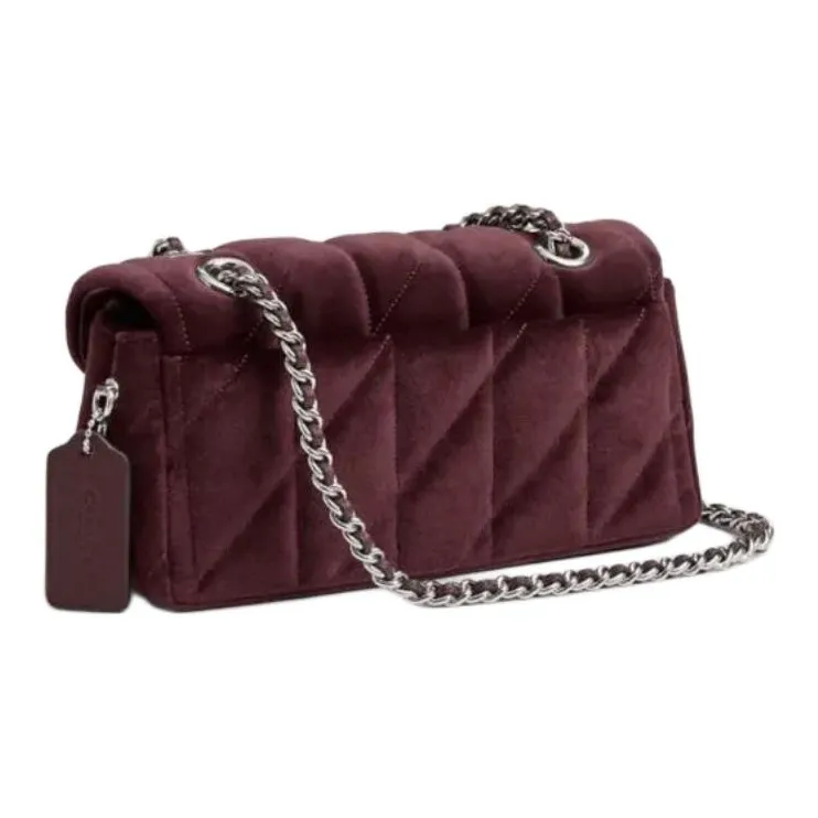 COACH Tabby Fabric Crossbody Bag Shoulder Bag Small Size Women's Plum Joy-1