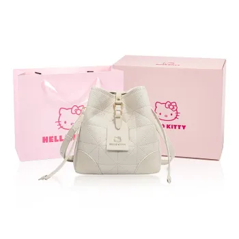 MESUCA Sanrio Hello Kitty Series PU Tote Bag, Bucket Bag, Shoulder Bag Women's Multicolor