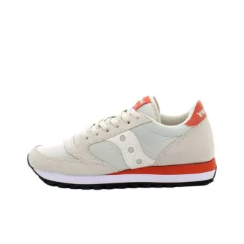 Saucony Jazz Anti Slip Wear Resistant Low Top Running Shoes Women's Beige Orange