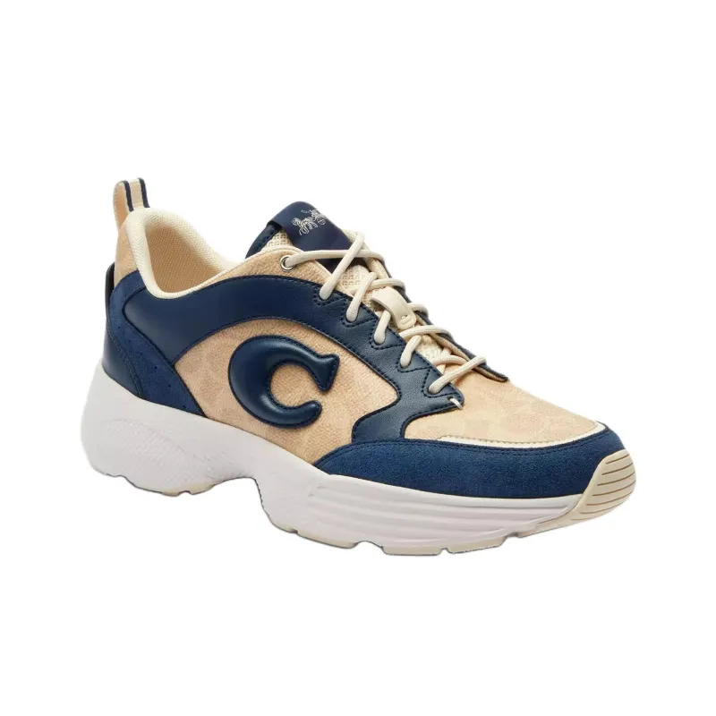 COACH Strider Low Top Casual Shoes Women's Blue-1