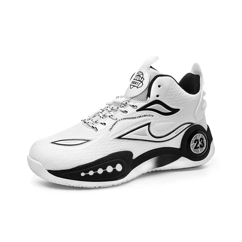 SOURCE Basketball Shoes Unisex High Top Black/Red/Purple/Black/Blue/White-12