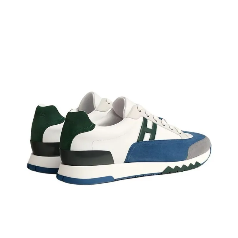 HERMES Trail Low Top Casual Shoes Men's Blue-2