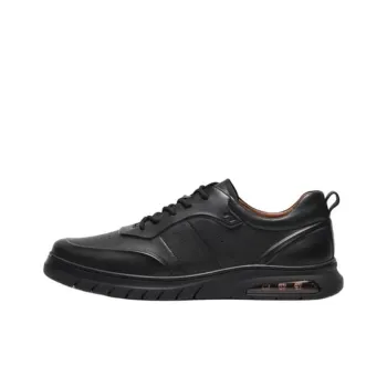 Hush Puppies Smart Slip-Resistant Low-Top Casual Shoes Men's Black