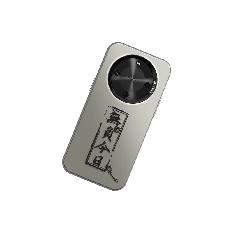 GELEI Acrylic Material Trendy Brand 'Let Go' Phone Case Impact Resistant Protective Case Compatible With Macadamia 30-1