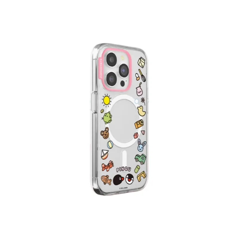 PopSockets PC+TPU Material Snowy Gathering Phone Cases Compatible With IPhone 16/15/14/13/plus/pro/Pro Max-5