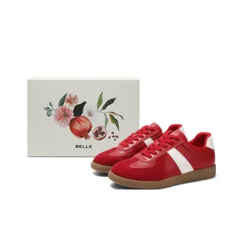 BELLE Family Portrait Collection Anti-Slip And Wear-Resistant Lightweight Low-Top Skateboard Shoes Women's