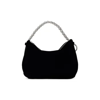 Jimmy Choo Callie Velvet Clutch Bag