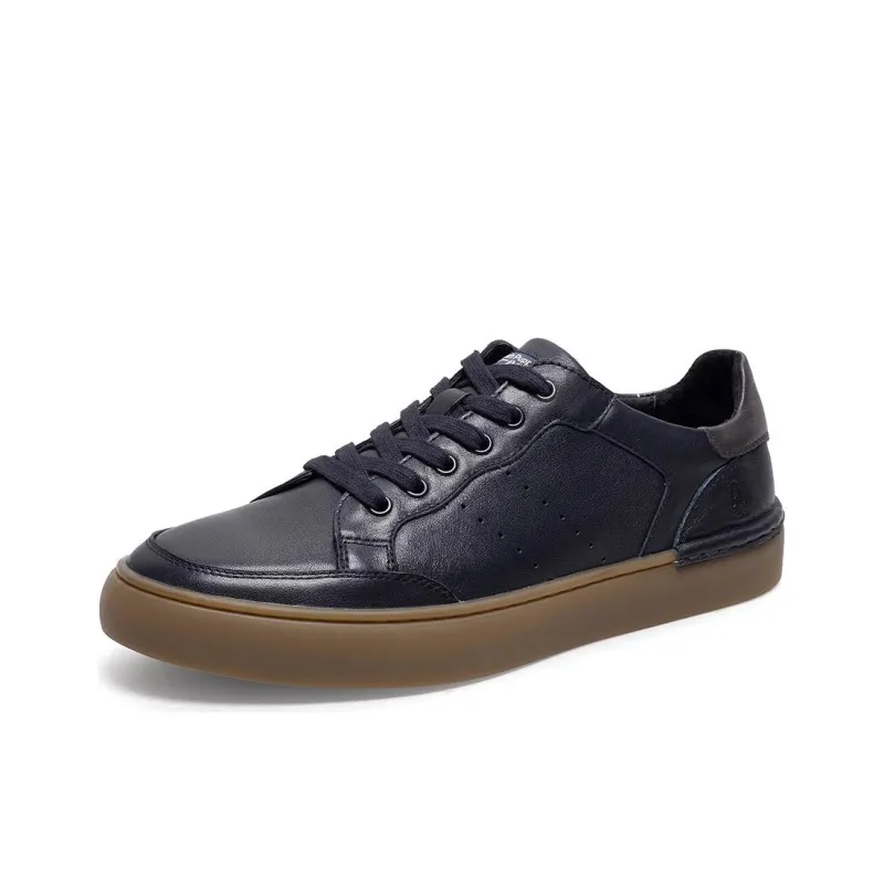 Hush Puppies Casual Low-Top Skateboard Shoes Men's Dark Blue-0