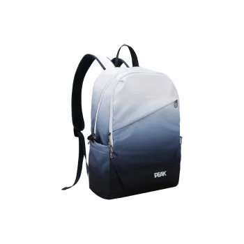 PEAK 420 Twill With 210 Polyester Reinforced Inner Fabric Backpack Unisex Black White/Blue White/Pink Blue