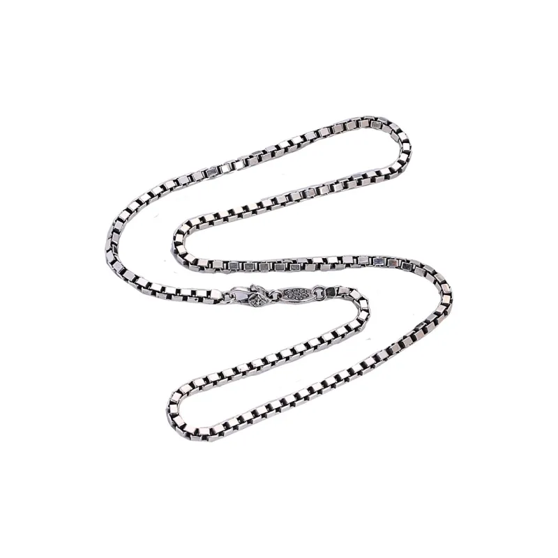 Angel Wishes 925 Sterling Silver Necklace Men's-0