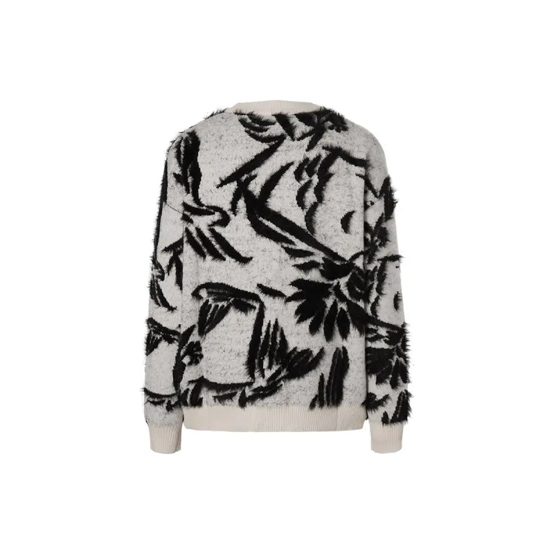 EPTISON Sweaters Unisex Light Gray White-1