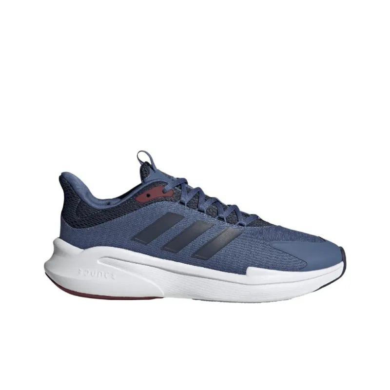 Adidas Alphaedge + Anti Slip Wear Resistant Low Top Running Shoes Men's Dark Blue-1