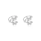 Butterfly Dancing Clip-on Earrings 1 Pair