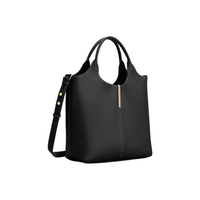 TOD'S Logo Engraved Small Shopper Bag-1