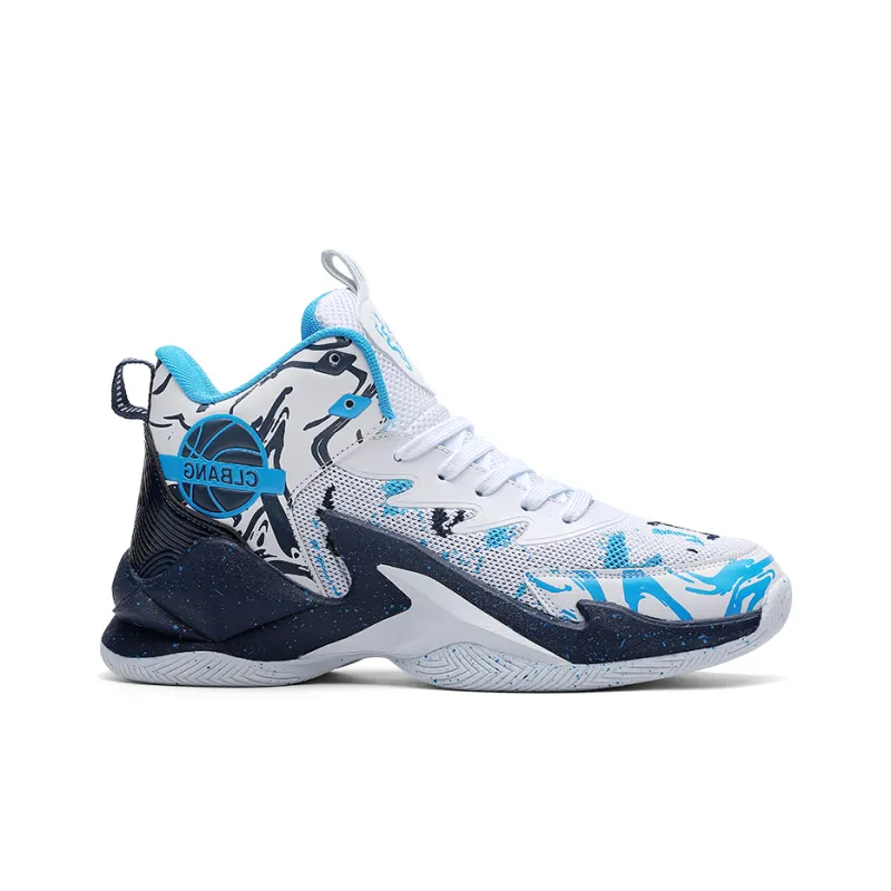 SOURCE Cushioning Abrasion Resistant Lightweight High Top Basketball Shoes Unisex-11