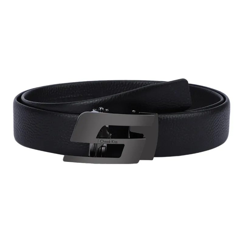Cheekkiss Cow Leather Belt Men's 3.5cm-0