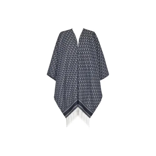 DIOR Oblique Cashmere Poncho