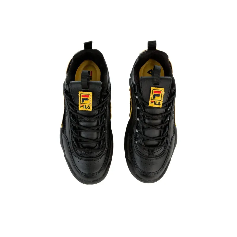 FILA Disruptor 2 Patches Black Women's-2