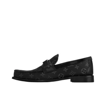 LOUIS VUITTON Major Loafers Men's Black