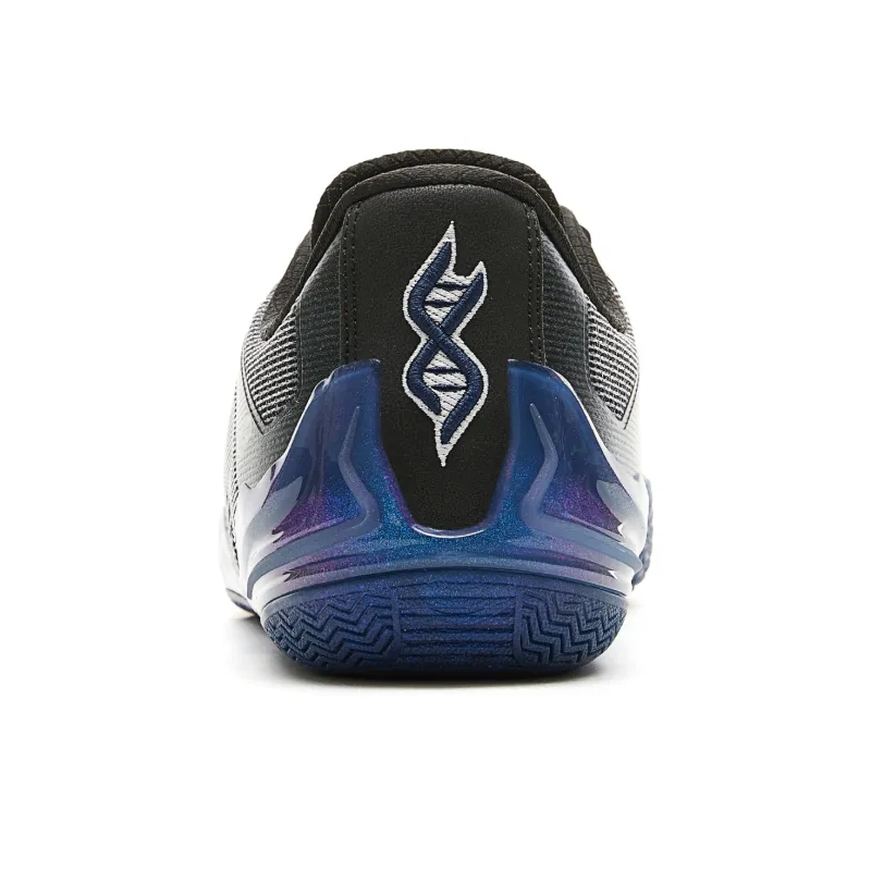 PEAK Wushuang Basketball Shoes Men Low Top Black-4