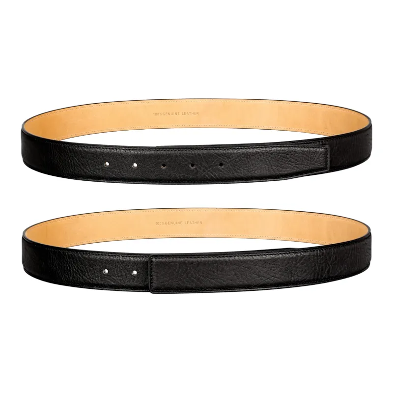 CATELLES Textured Horse Leather Headless Belt Men's 3.4cm/3.8cm-17
