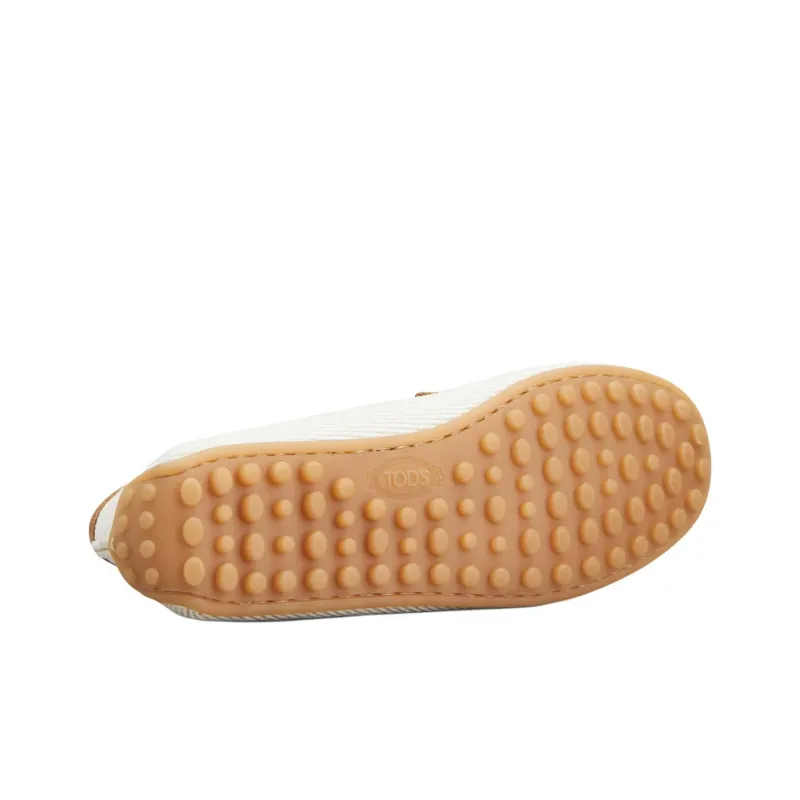 TOD'S Logo Plaque Slip On Flat Shoes Women's-4