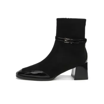 Zubumei Ankle Boots 6CM Women's