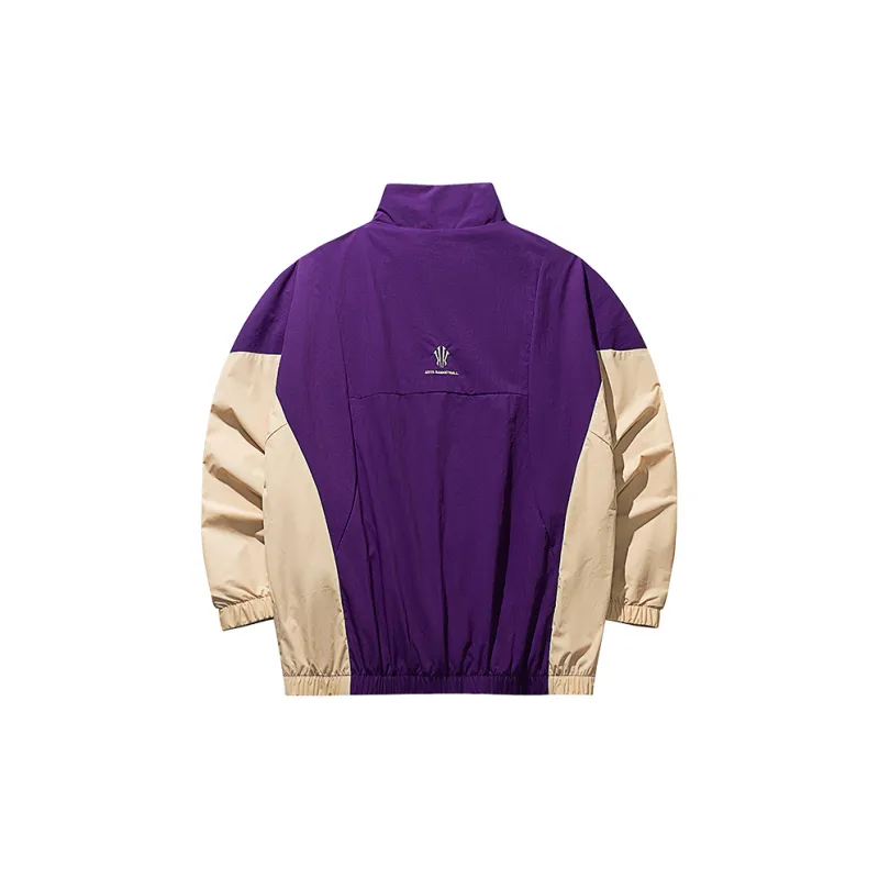 Anta Jackets Coats Unisex Daylily Purple-1