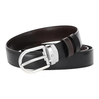 MONTBLANC Reversible Leather Belt