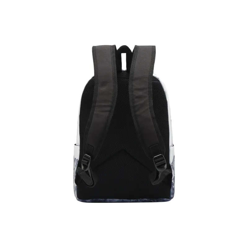 Soundbyte Polyester Students Backpack Regular Unisex White-26
