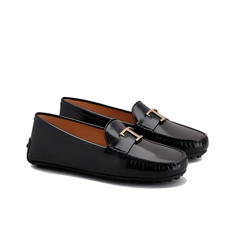 TOD'S Timeelss Beanie Shoes Women's Black-2