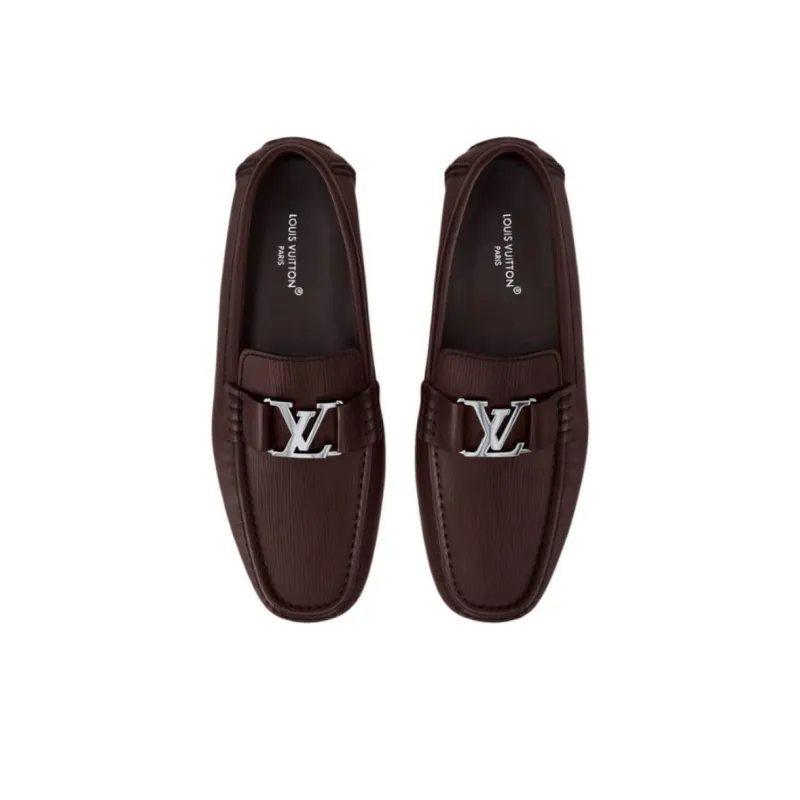 LOUIS VUITTON Monte Carlo Loafers Men's Mocha-3