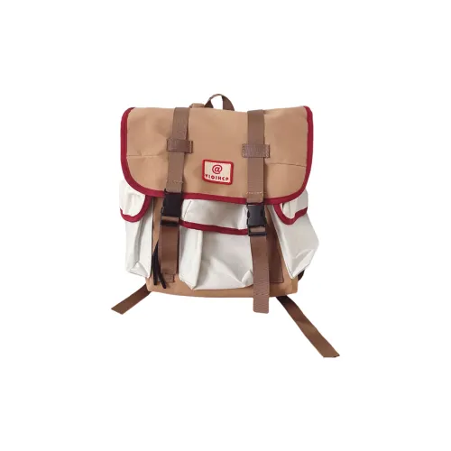 TINYAT Canvas Canvas Bag Backpack Regular Kids' Gray/Khaki