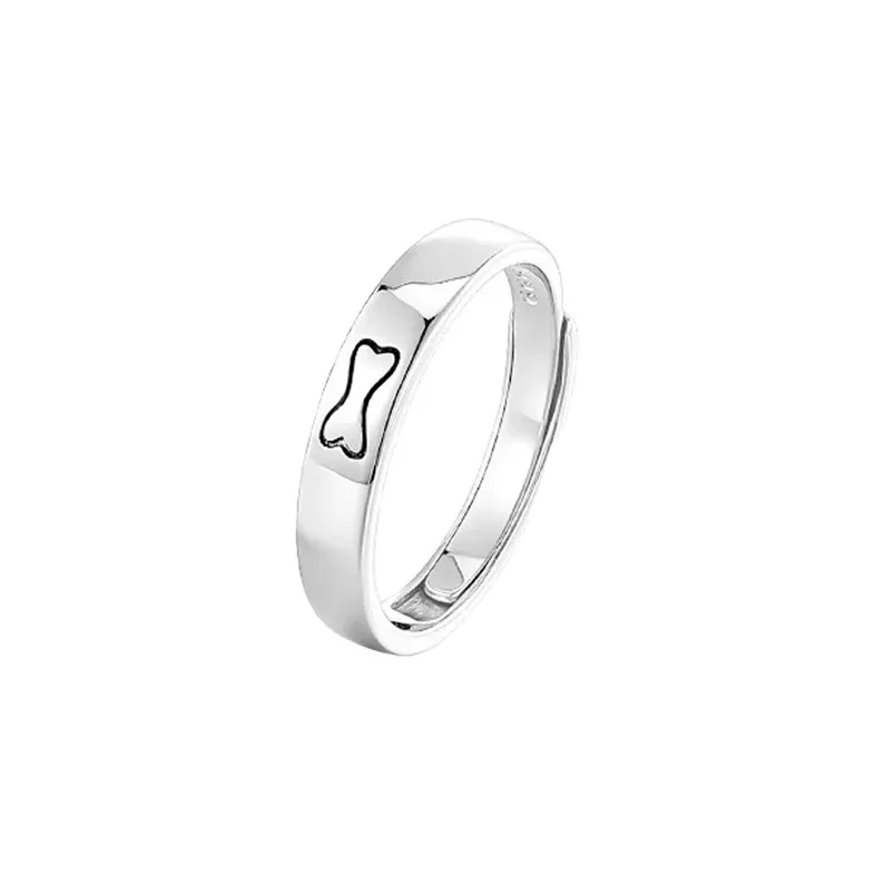 SINO GEM 999 Fine Silver Rings Unisex-12