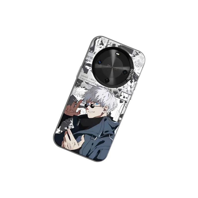 GELEI Acrylic Material Trendy Retro Poster Phone Case Impact Resistant Protective Case Compatibility With MVMOM 30-1