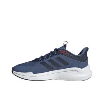 Adidas Alphaedge + Anti Slip Wear Resistant Low Top Running Shoes Men's Dark Blue