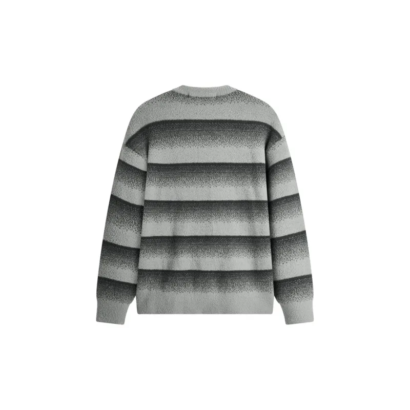 FAIRWHALE Sweater Unisex Gray Green-1