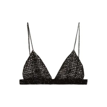 Golden Goose Embellished Crochet Top