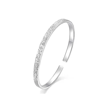 KADER 999 Fine Silver Bangles Women's Silver