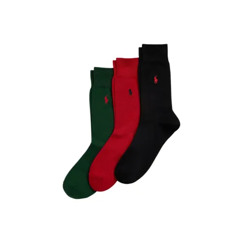 Polo Ralph Lauren Mid-Calf Socks Men's 3 Pack