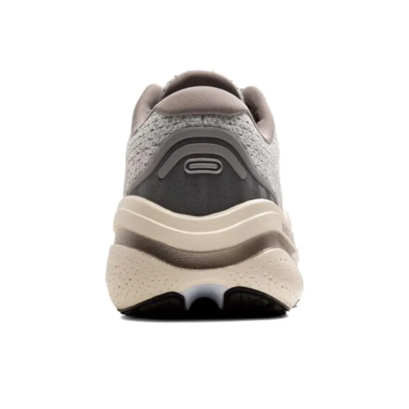 Brooks Anti-Slip Wear-Resistant Low-Top Running Shoes Men's White Gray-3